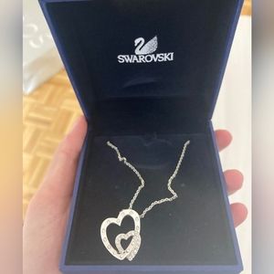 Heart swarovski necklace